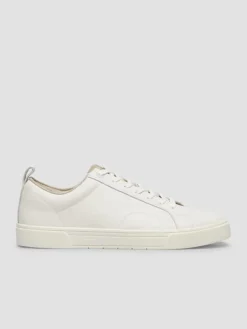 Leren sneakers wit