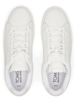 Leren sneakers wit