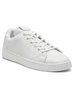 Leren sneakers wit