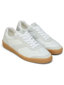 Leren sneakers wit