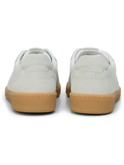 Leren sneakers wit