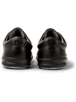 Leren sneakers zwart