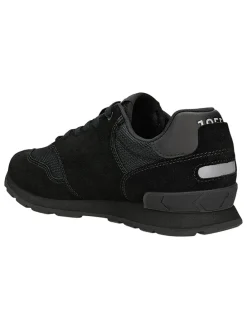 Leren sneakers zwart