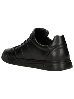 Leren sneakers zwart