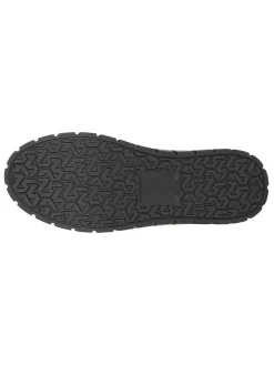 Leren sneakers zwart