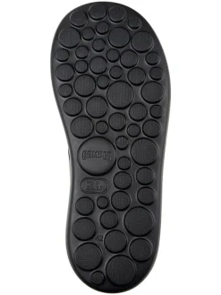 Leren teenslippers "Pelotas Flota" zwart