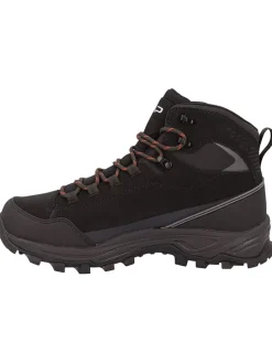 Leren trekkingboots "Myzar Mid" zwart