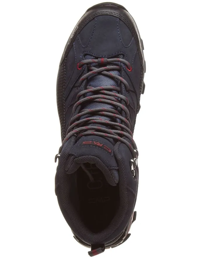 Leren trekkingboots "Rigel" donkerblauw