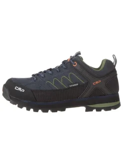 Leren trekkingschoenen "Moon Low" blauw/zwart