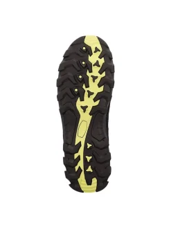 Leren trekkingschoenen "Rigel" lichtbruin/zwart