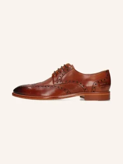 Leren veterschoenen 