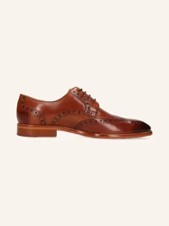 Leren veterschoenen 