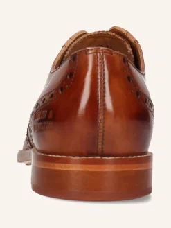Leren veterschoenen 