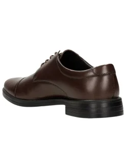 Leren veterschoenen bruin