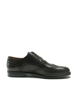 Leren veterschoenen bruin