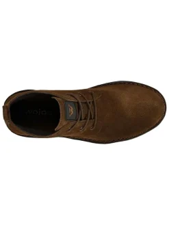 Leren veterschoenen bruin