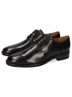 Leren veterschoenen 