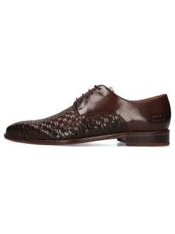 Leren veterschoenen 