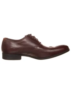 Leren veterschoenen "Gilmore Wing'' donkerbruin