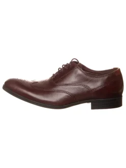Leren veterschoenen 