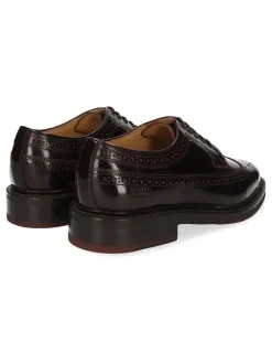 Leren veterschoenen 