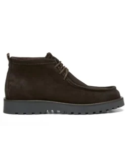 Leren veterschoenen 