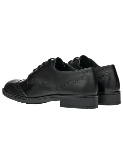 Leren veterschoenen 