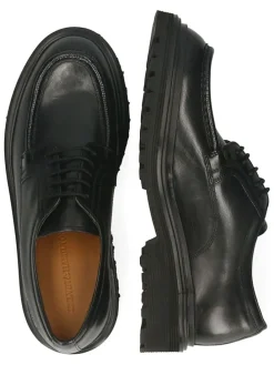 Leren veterschoenen 