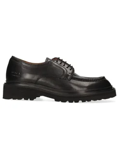 Leren veterschoenen 