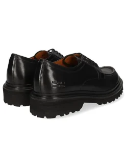 Leren veterschoenen 