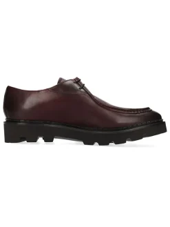 Leren veterschoenen 