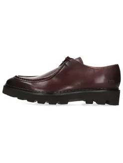 Leren veterschoenen 