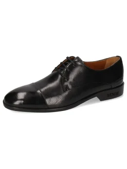 Leren veterschoenen 
