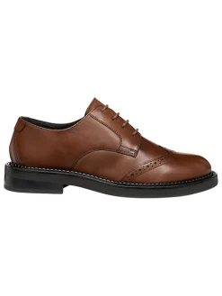 Leren veterschoenen 