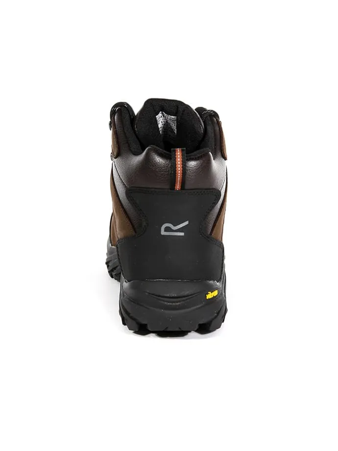 Leren wandelboots "Burrell" bruin