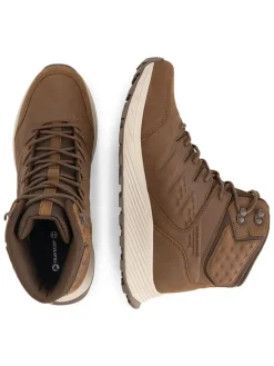 Leren wandelboots "Hirtshals" lichtbruin