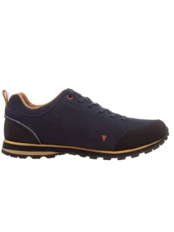 Leren wandelschoenen "Elettra" donkerblauw