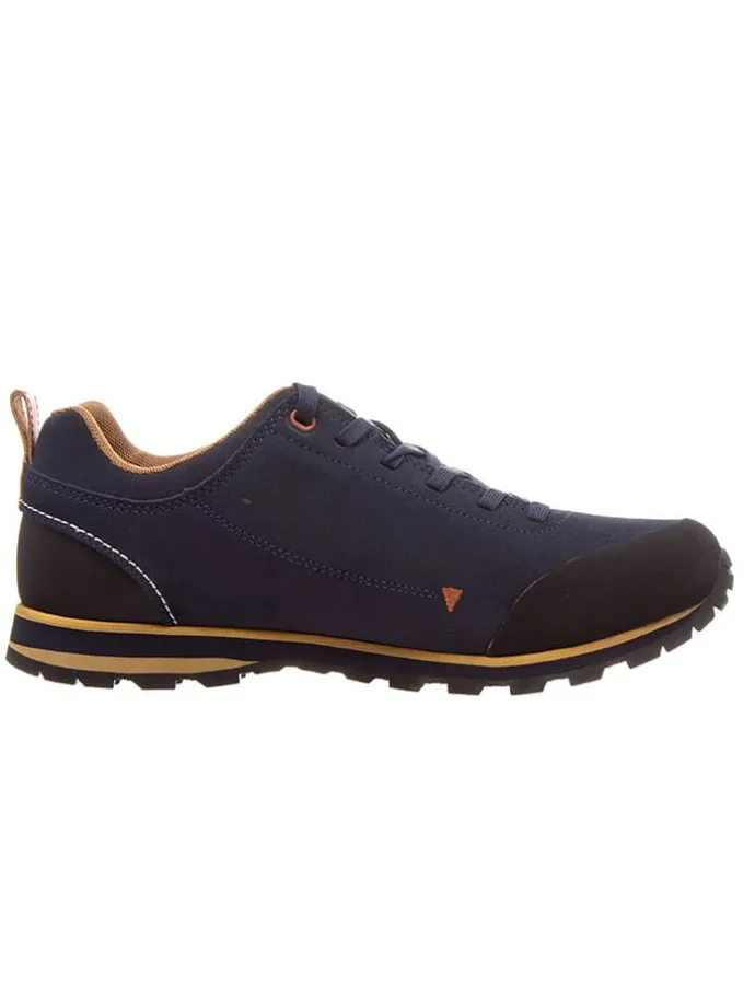 Leren wandelschoenen "Elettra" donkerblauw