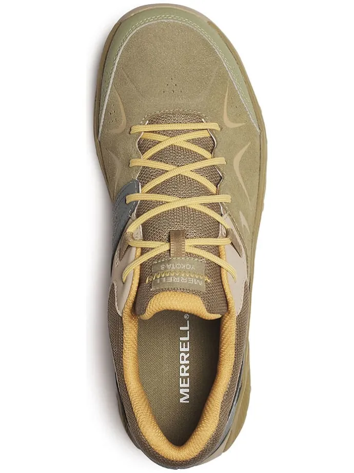 Leren wandelschoenen "Yokota 3 GTX" groen