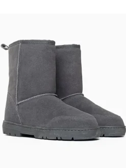 Leren winterboots 