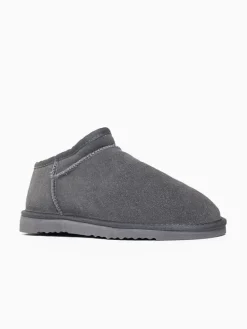 Leren winterboots "Jack" grijs