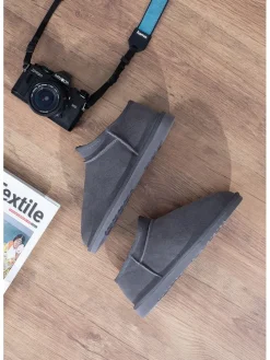 Leren winterboots 