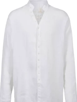 Linnen blouse "Vincent" wit