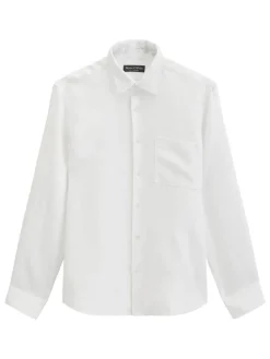 Linnen blouse wit