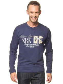 Longsleeve donkerblauw
