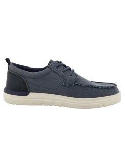 Mocassins "Rodolfo" donkerblauw