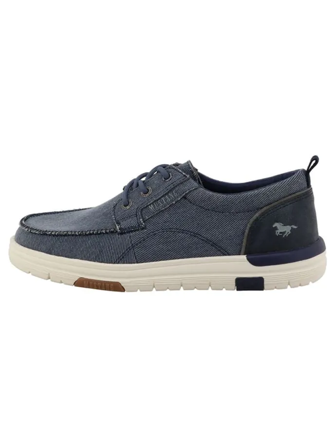 Mocassins "Rodolfo" donkerblauw