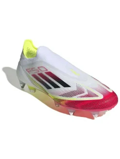 Noppenvoetbalschoenen "F50 Elite LL SG" wit