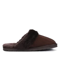 Pantoffels bruin