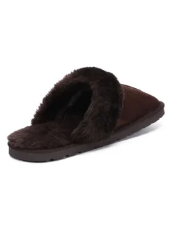 Pantoffels bruin